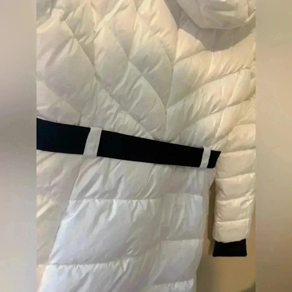 NWT MICHAEL KORS Hooded Puffer Jacket - White - Picture 13 of 16